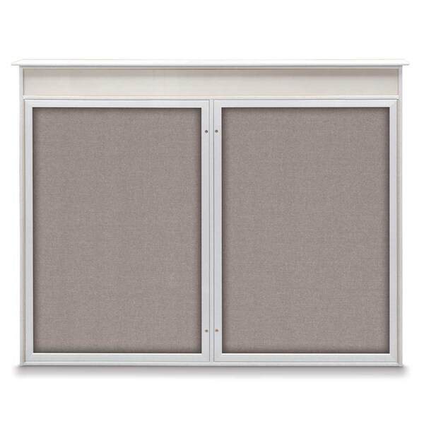 Single Door Enclosed Indoor Letterboard